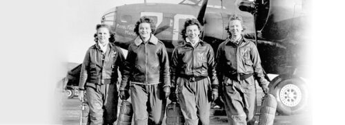 The first female pilots in the world
